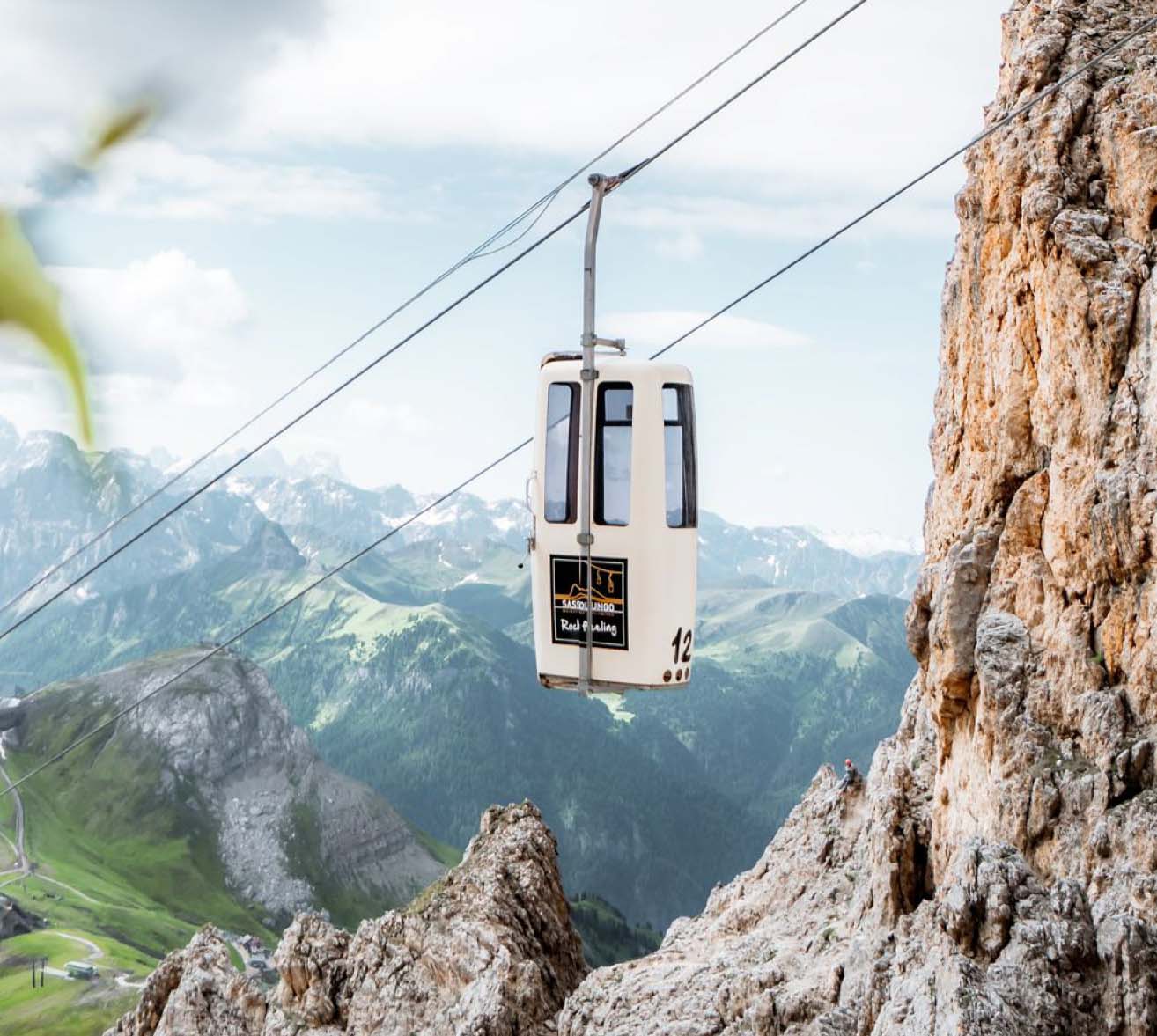 Sassolungo 雙人纜車